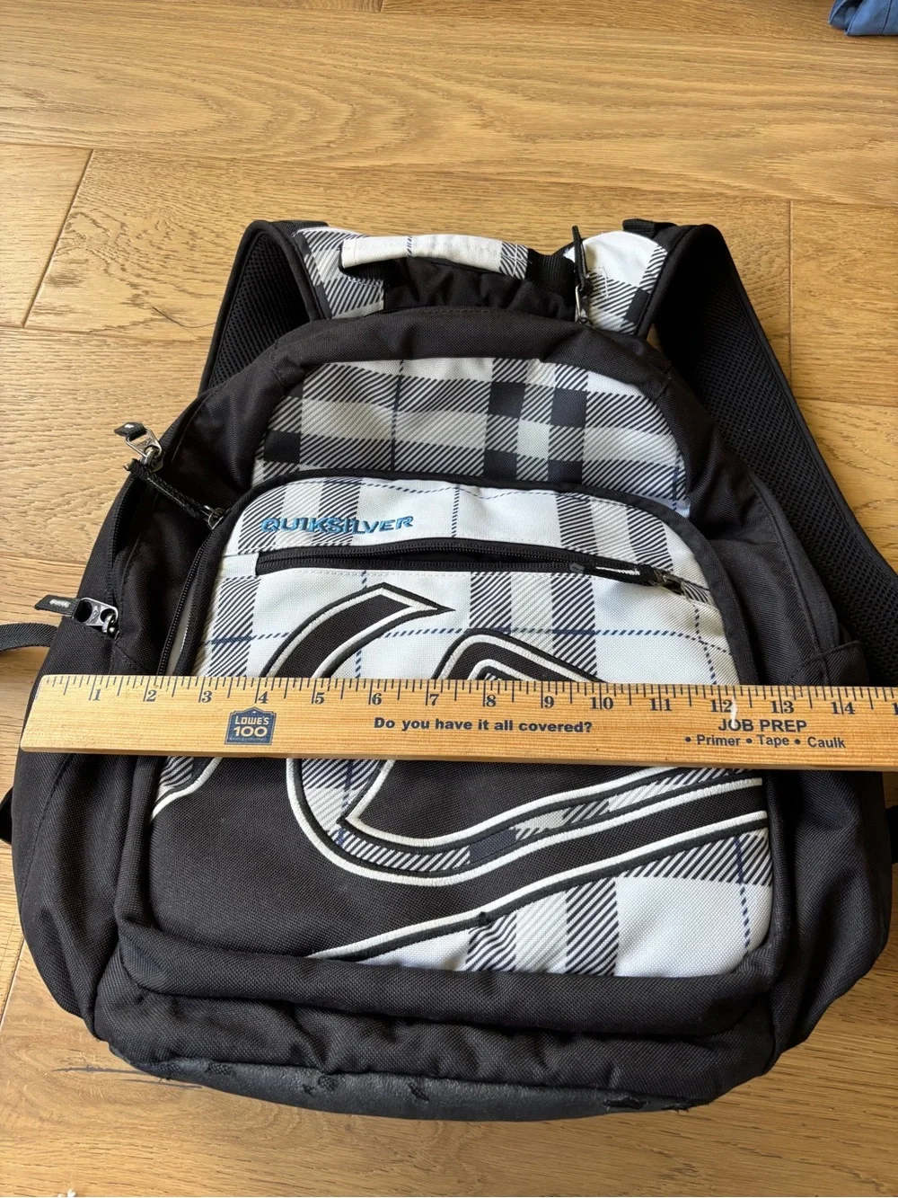Quicksilver backpack with cooler front